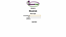 What Bloomlink.net website looked like in 2019 (5 years ago)