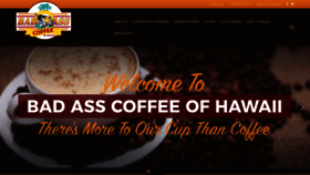 What Badasscoffee.com website looked like in 2019 (5 years ago)