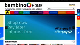 What Bambinohome.com.au website looked like in 2019 (5 years ago)