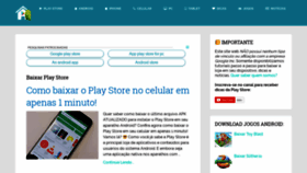 What Baixaroplaystore.com.br website looked like in 2019 (5 years ago)