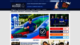 What Boys-brigade.org.uk website looked like in 2019 (5 years ago)