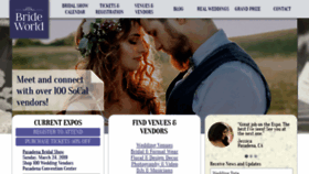 What Brideworld.com website looked like in 2019 (5 years ago)