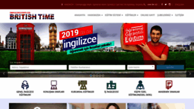 What Britishtime.com.tr website looked like in 2019 (5 years ago)