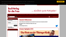 What Buchverlag-fuer-die-frau.de website looked like in 2019 (5 years ago)