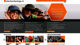 What Buitenlandsestage.nl website looked like in 2019 (5 years ago)