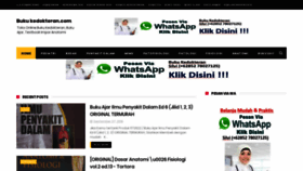 What Buku-kedokteran.com website looked like in 2019 (5 years ago)