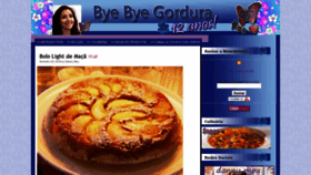 What Byebyegordura.com.br website looked like in 2019 (5 years ago)