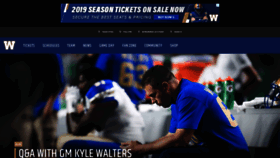 What Bluebombers.com website looked like in 2019 (5 years ago)