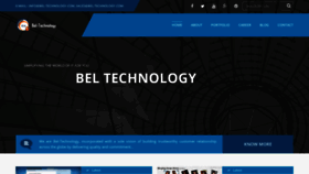 What Bel-technology.com website looked like in 2019 (5 years ago)