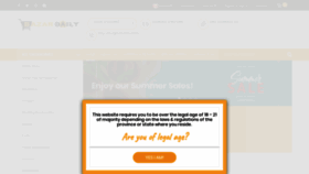 What Bazardaily.com website looked like in 2019 (5 years ago)