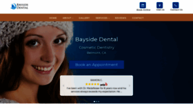 What Baysidedental.net website looked like in 2019 (5 years ago)