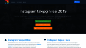 What Birtakipci.net website looked like in 2019 (5 years ago)