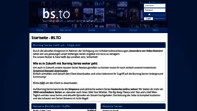 What Burning-seri.es website looked like in 2019 (5 years ago)