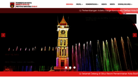What Bukittinggikota.go.id website looked like in 2019 (5 years ago)