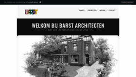 What Barst-architecten.nl website looked like in 2019 (5 years ago)
