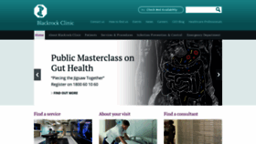What Blackrock-clinic.ie website looked like in 2019 (5 years ago)