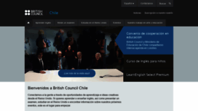 What Britishcouncil.cl website looked like in 2019 (5 years ago)