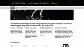 What Bladeshop.com website looked like in 2019 (5 years ago)