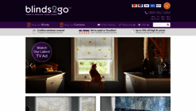 What Blinds2go.co.uk website looked like in 2019 (5 years ago)