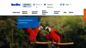 What Berlitz-istanbul.com website looked like in 2019 (7 years ago)