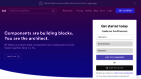 What Bitsrc.io website looked like in 2019 (5 years ago)