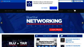 What Bluestarinc.com website looked like in 2019 (5 years ago)
