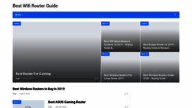 What Bestwifirouterguide.com website looked like in 2019 (5 years ago)