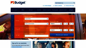 What Budget.co.za website looked like in 2019 (5 years ago)