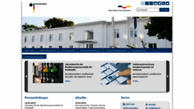 What Bundeskartellamt.de website looked like in 2019 (5 years ago)