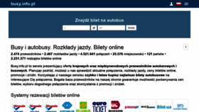 What Busy.info.pl website looked like in 2019 (5 years ago)