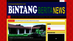 What Bintangberita.com website looked like in 2019 (5 years ago)