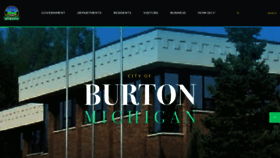 What Burtonmi.gov website looked like in 2019 (5 years ago)