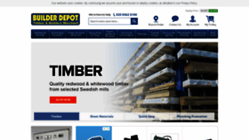 What Builderdepot.co.uk website looked like in 2019 (5 years ago)