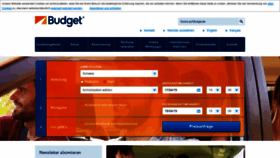 What Budget.ch website looked like in 2019 (5 years ago)