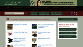What Birdzilla.com website looked like in 2019 (5 years ago)
