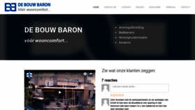 What Bouwbaron.nl website looked like in 2019 (5 years ago)