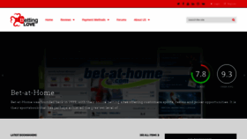What Bettinglove.com website looked like in 2019 (5 years ago)