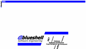 What Blueshell.com website looked like in 2019 (5 years ago)