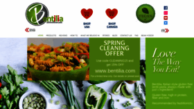 What Bentilia.com website looked like in 2019 (5 years ago)