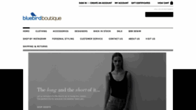 What Bluebirdboutique.com website looked like in 2019 (5 years ago)