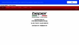 What Beper.biz website looked like in 2019 (4 years ago)