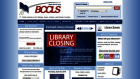 What Bccls.org website looked like in 2019 (5 years ago)