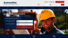What Businessified.com website looked like in 2019 (5 years ago)
