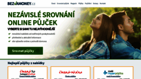 What Bezvamoney.cz website looked like in 2019 (6 years ago)