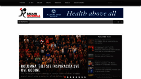 What Balkan-handball.com website looked like in 2019 (5 years ago)