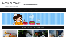 What Brododicoccole.com website looked like in 2019 (5 years ago)