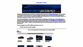 What Bimmerboard.com website looked like in 2019 (5 years ago)