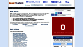 What Bankstracker.com website looked like in 2019 (4 years ago)