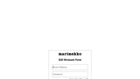 What B2bshop.marimekko.com website looked like in 2019 (4 years ago)
