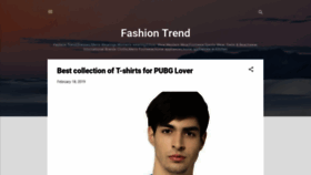 What Besttrendingfashion.blogspot.com website looked like in 2019 (5 years ago)